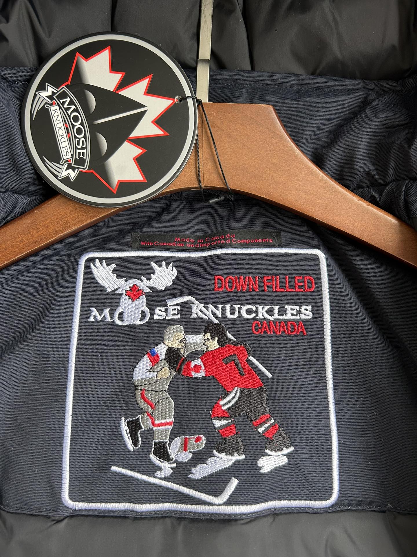 Moose Knuckles Hooded Fur-Trim Bomber Jacket Moose Knuckles Hooded Fur-Trim Bomber Jacket